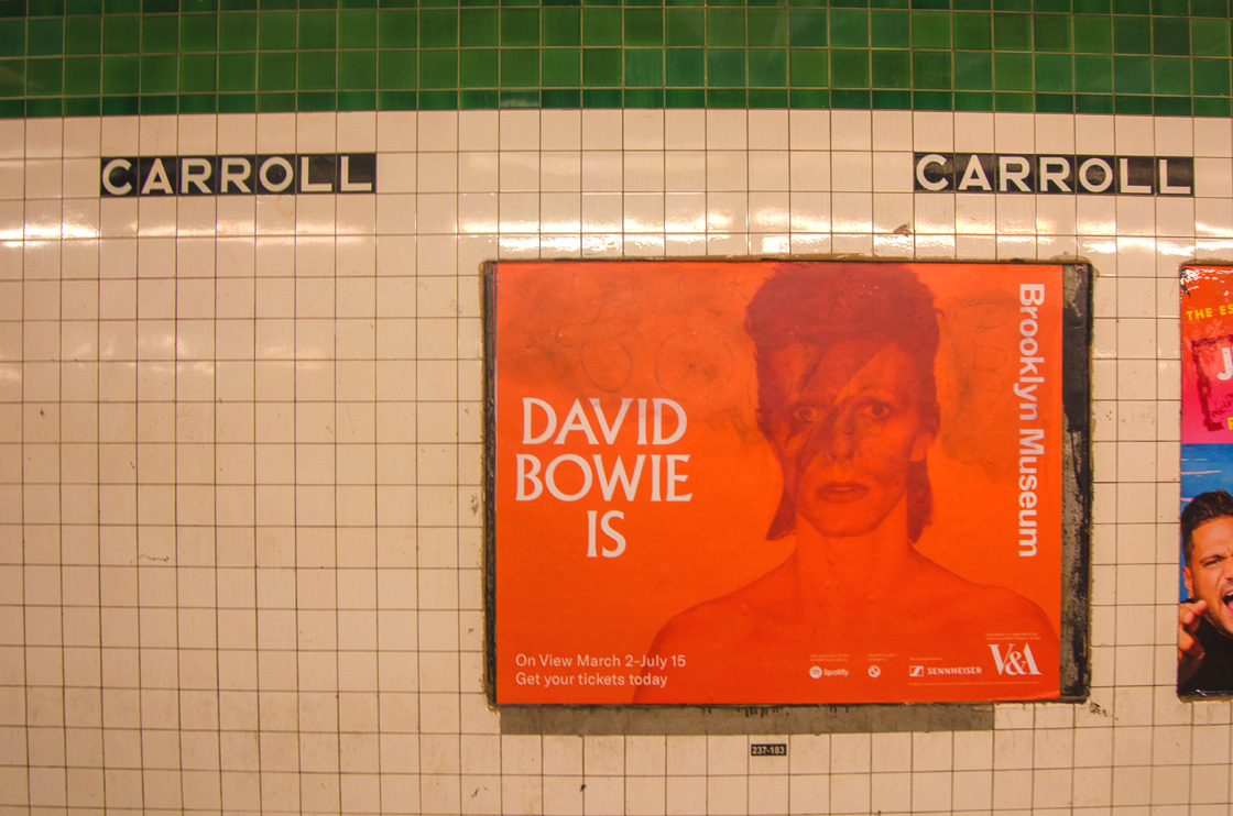 Exposición sobre Bowie en Nueva York