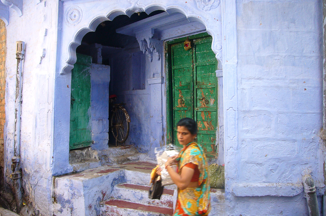 Mujer en Jodhpur