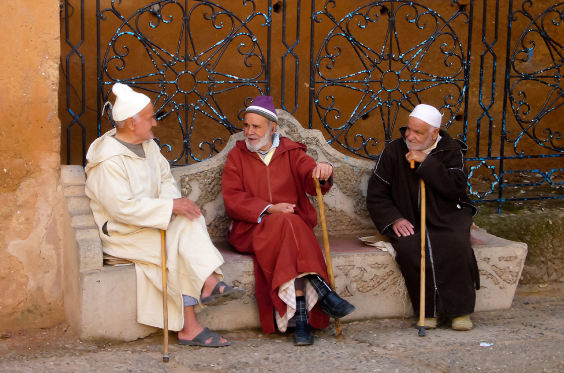Conversación en Chefchaouen Chefchaouen