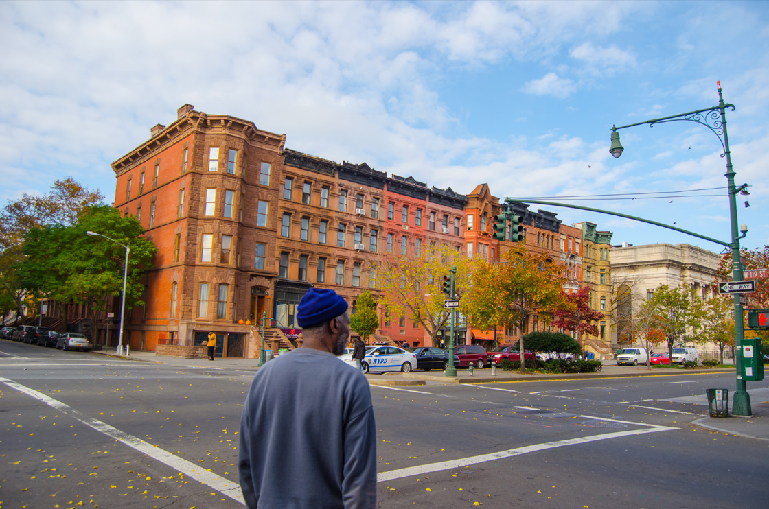 Cruce en Harlem Harlem