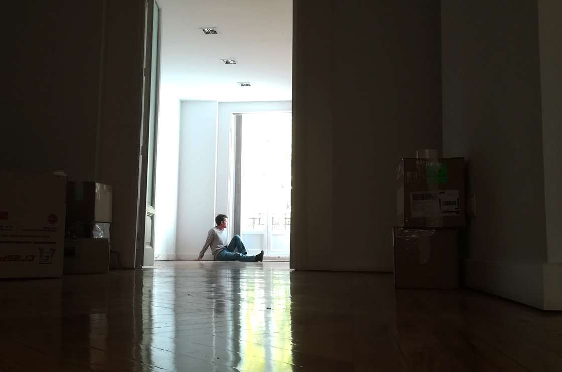 En la oficina vaciada La oficina