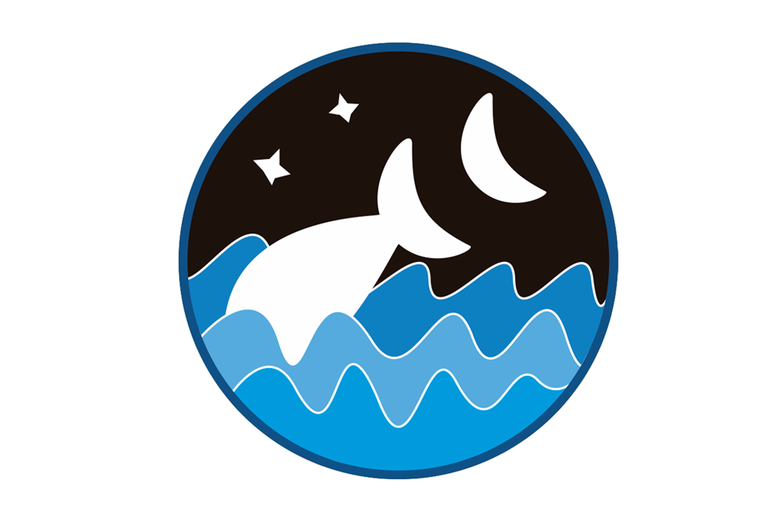 Dibujo La Luna y la ballena La Luna y la ballena